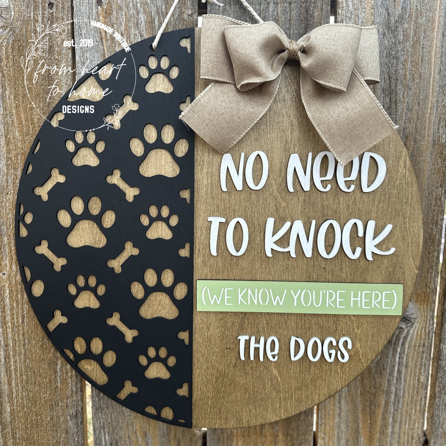 No Need to Knock Door Hanger