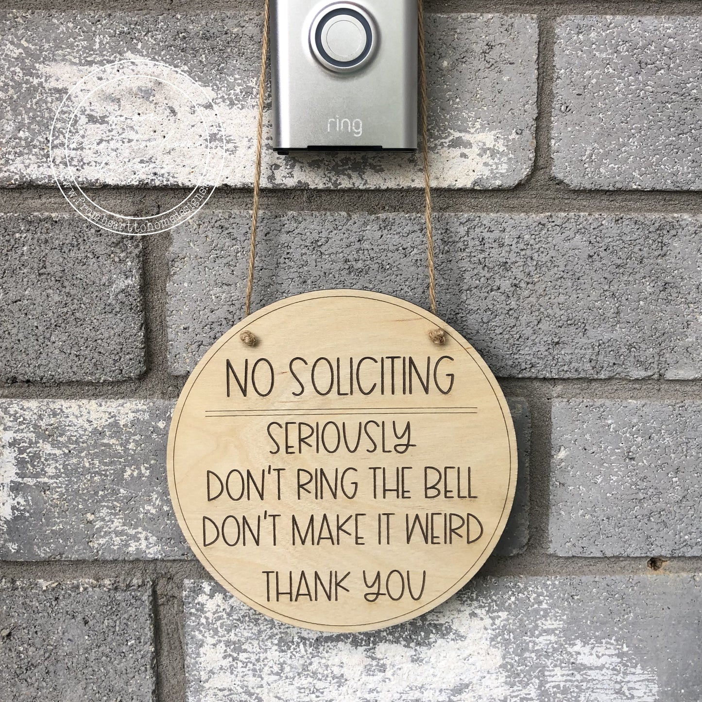 No Soliciting, Round