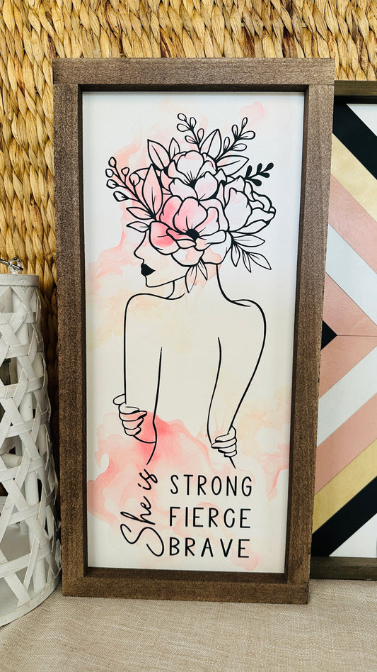 She Is Sign