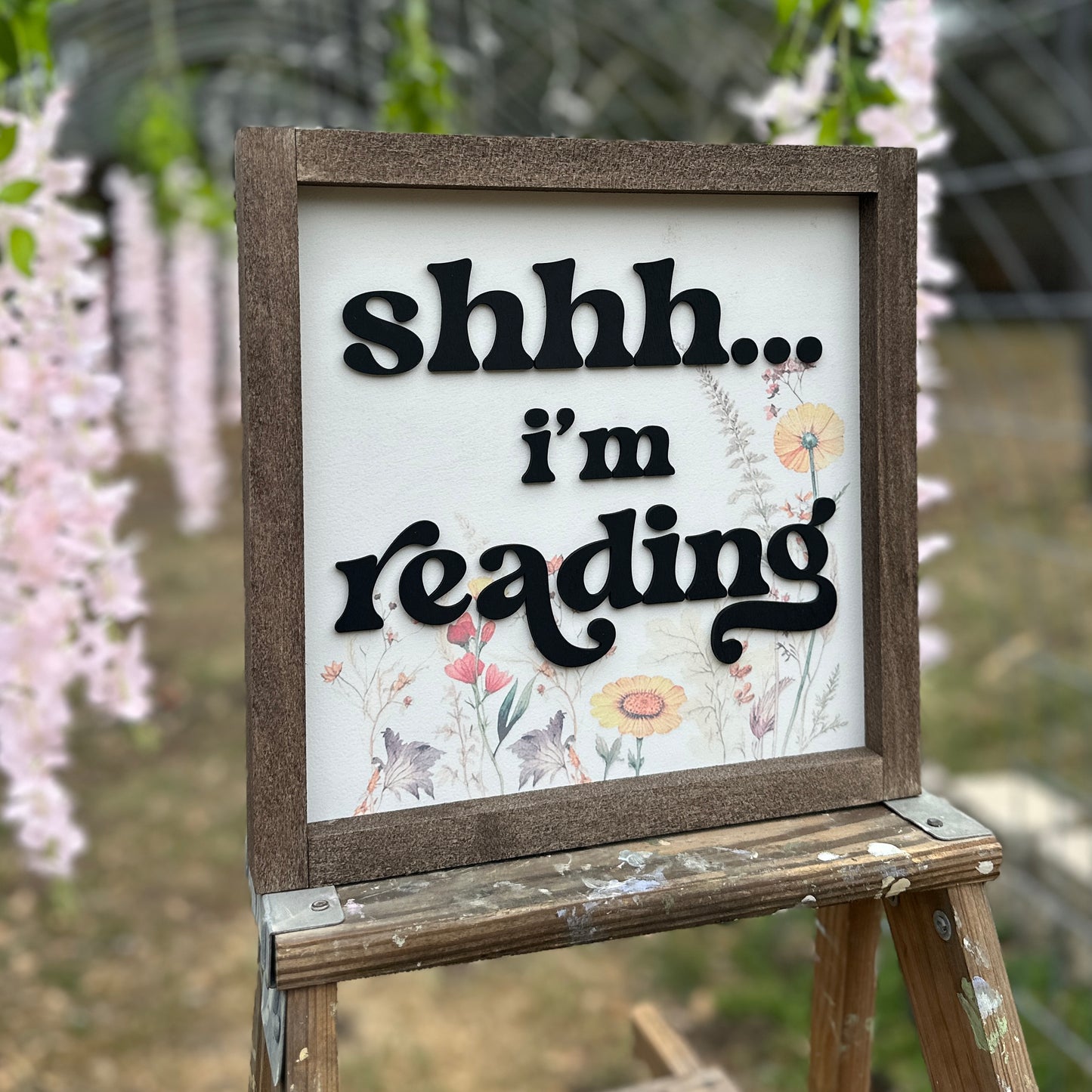 shhh..I'm Reading Sign