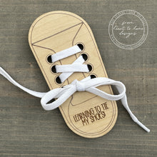 Load image into Gallery viewer, Learning to Tie My Shoes Tool
