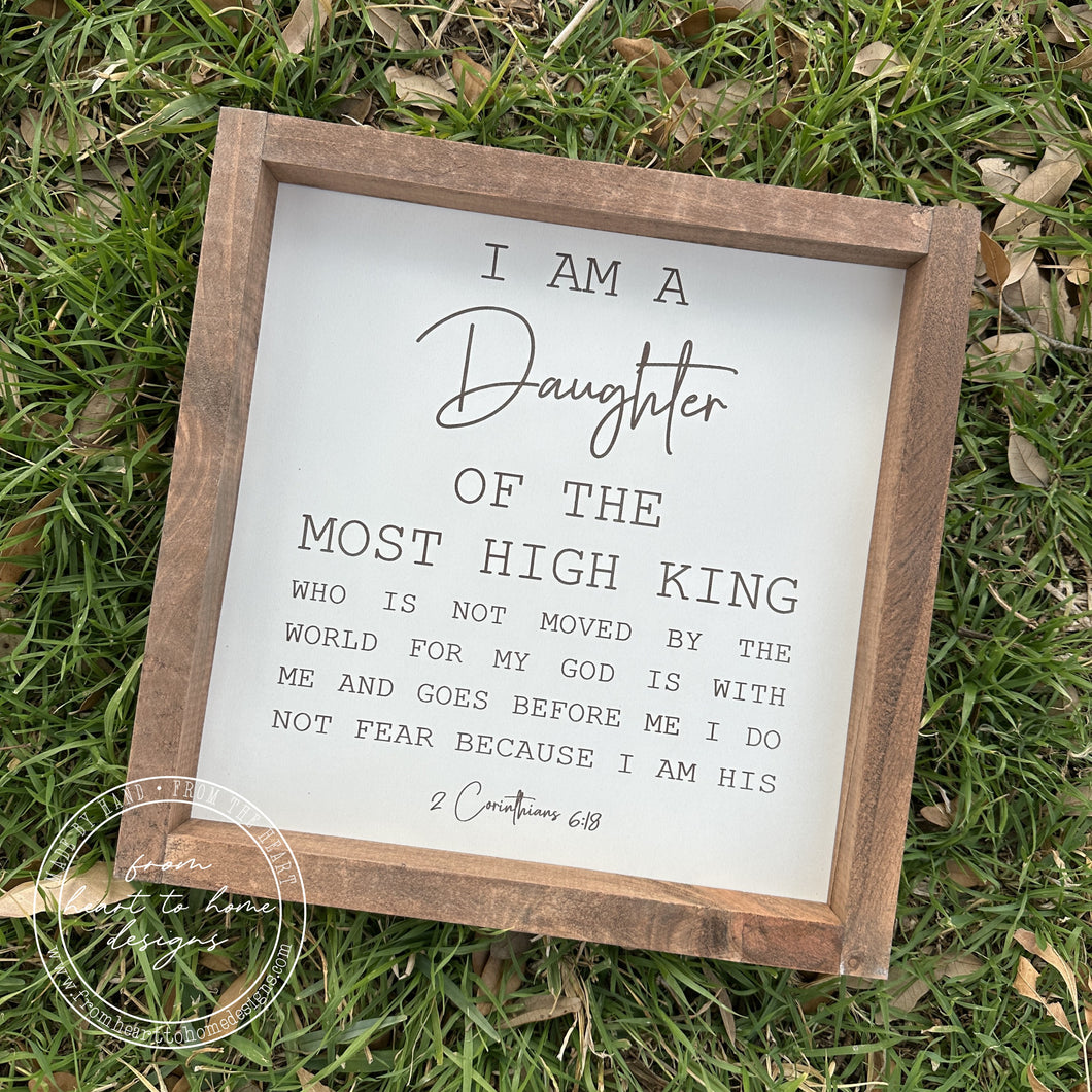 Daughter of the Most High King