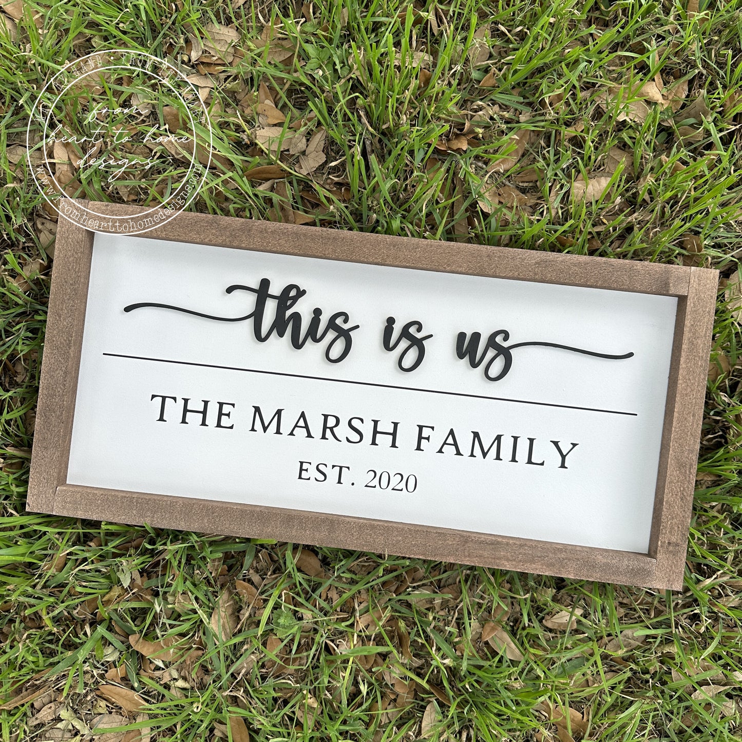 This is Us Sign, Personalized