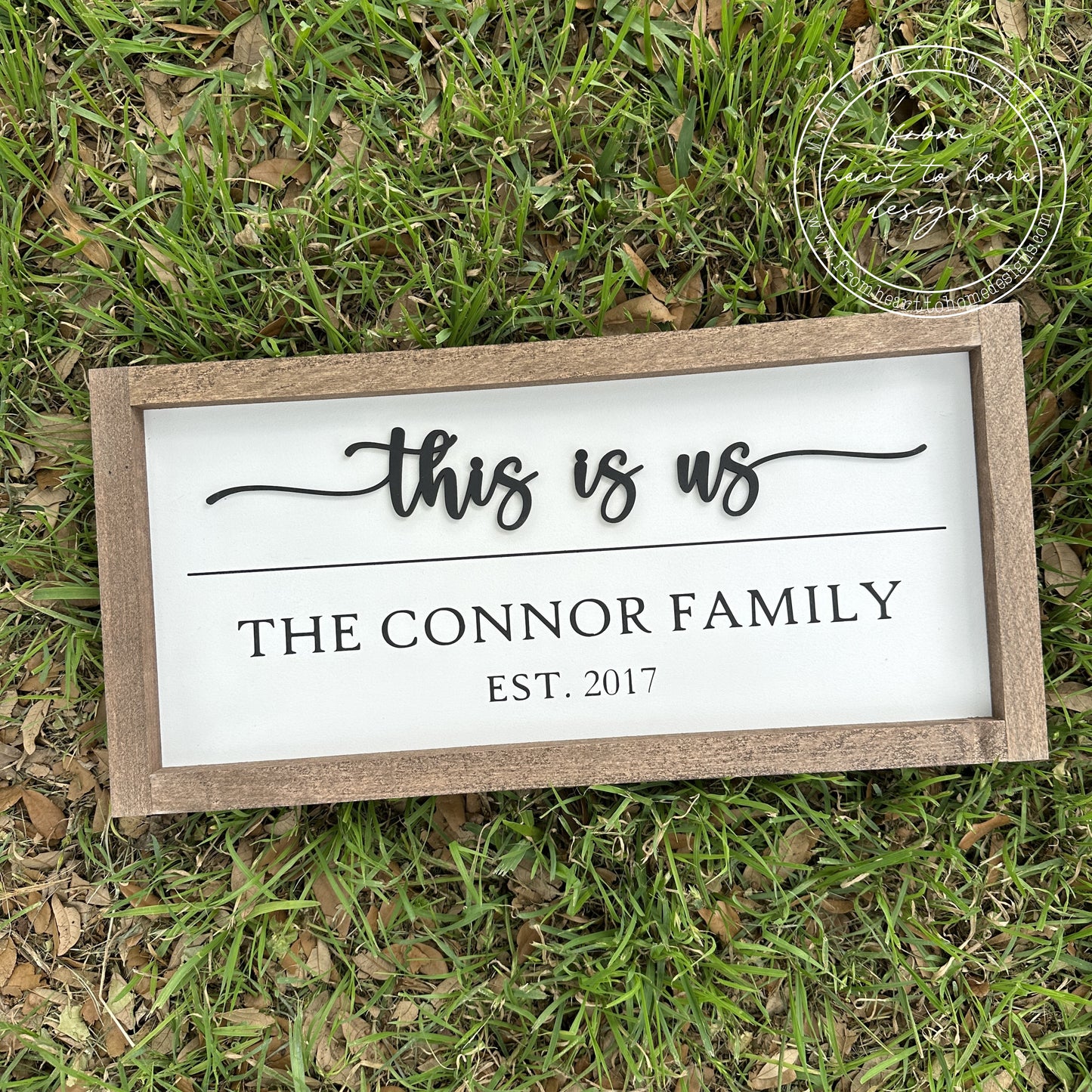 This is Us Sign, Personalized