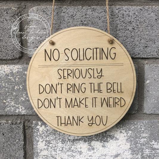 No Soliciting, Round