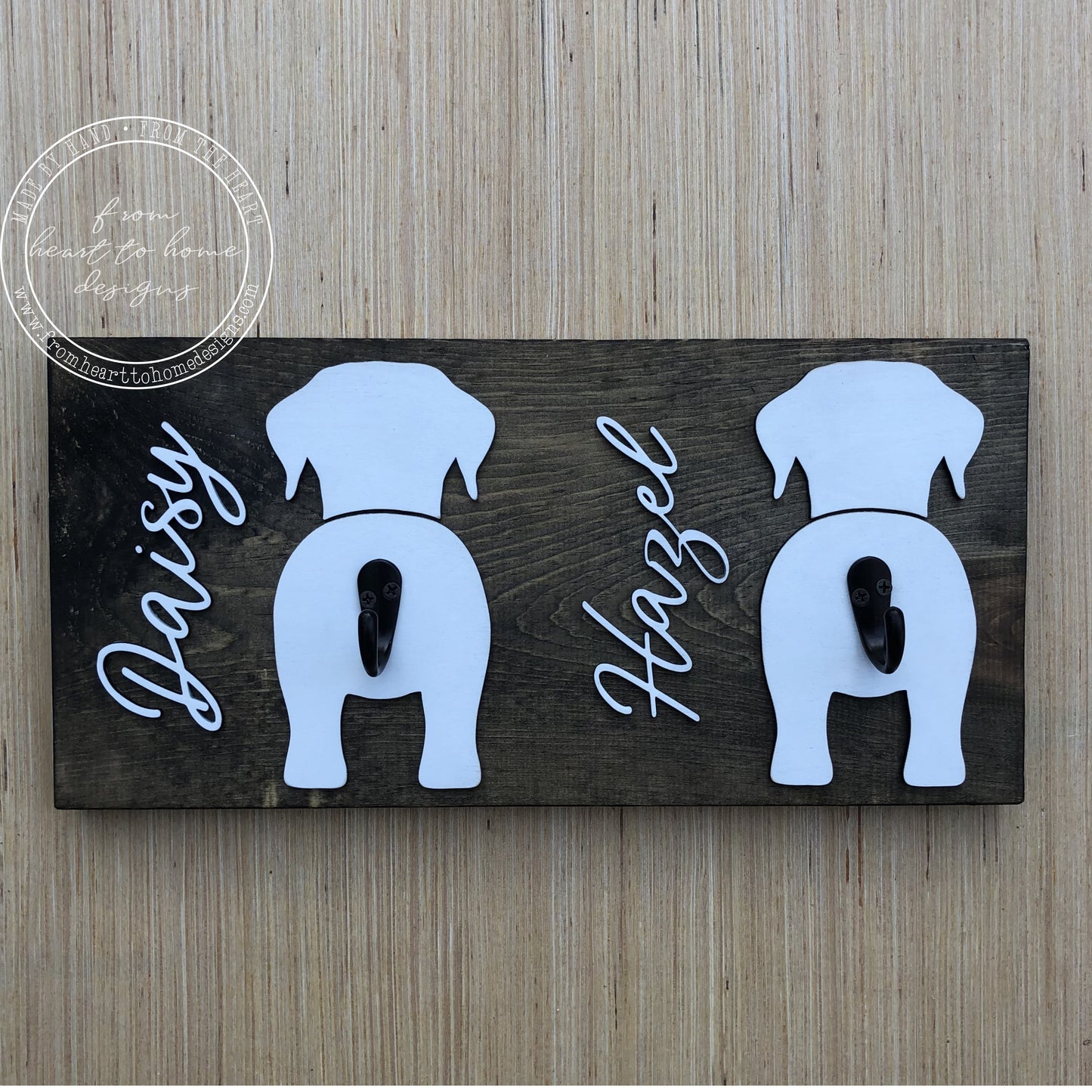 Dog Leash Holder (personalized)