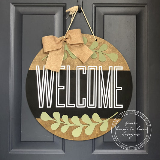 Welcome Door Sign