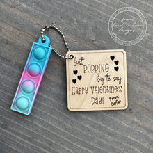 Load image into Gallery viewer, Valentine&#39;s Pop It Keychain Gifts
