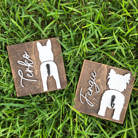 Dog Leash Holder (personalized)
