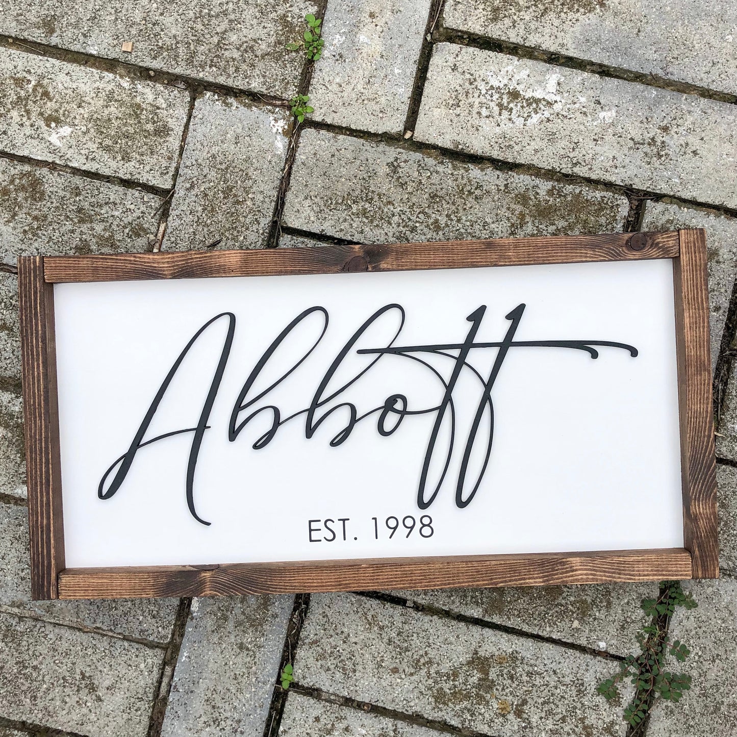 Last Name Sign